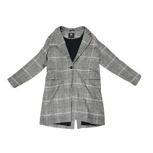 Rails, Women's "Plaid Anders Coat," Gray Pink Plaid, Medium, Used